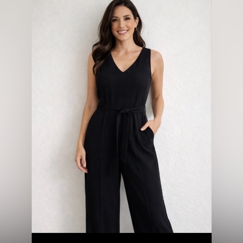Banana Republic Classic Black Jumpsuit